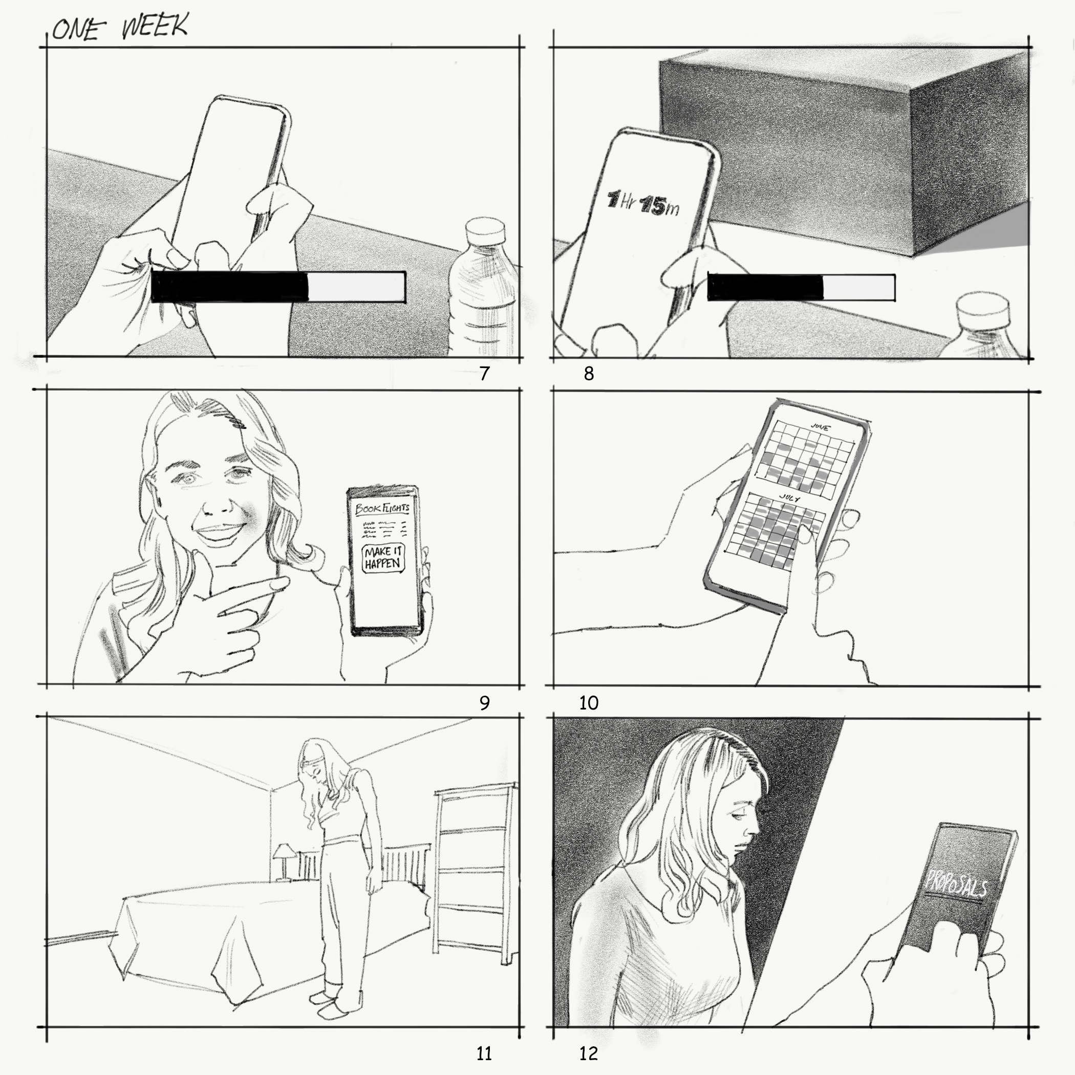 One Week – frames 7-12